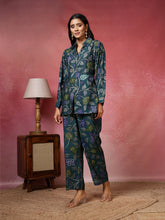 Printed Cotton Blend Kurta With Pants